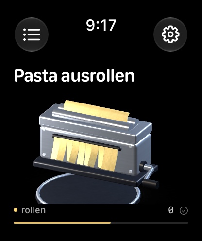 Pasta ausrollen