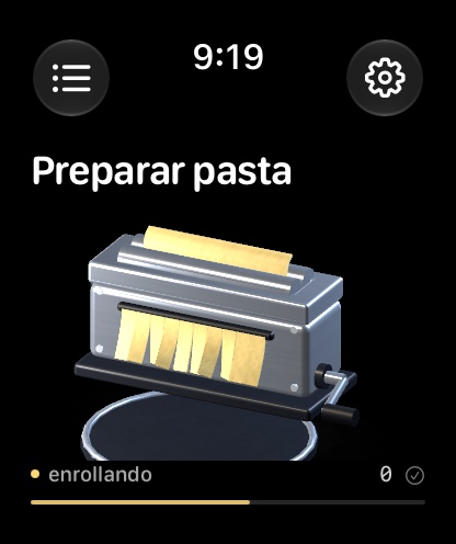 Preparar pasta
